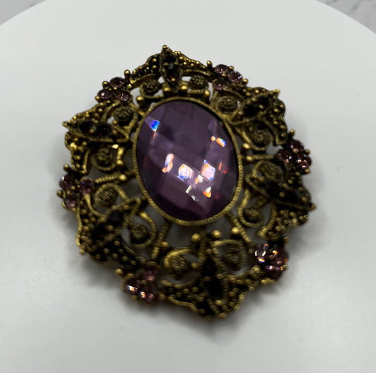 Violet Brooch