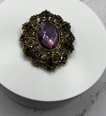 Violet Brooch